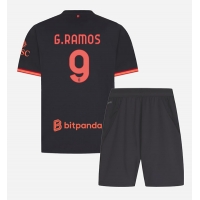 AC Milan Goncalo Ramos #9 Tredje Tröja Barn 2026-27 Kortärmad (+ Korta byxor)